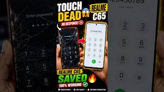 Realme C65 Display Change Full Process 🔥 | Touch Problem Fixed 😍 #shorts