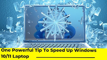 One Powerful Tip To Speed Up Windows 10/11 Laptop for FREE | How To Clean Up My Laptop To Run Faster