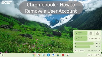 Chromebook - How to Remove a User Account