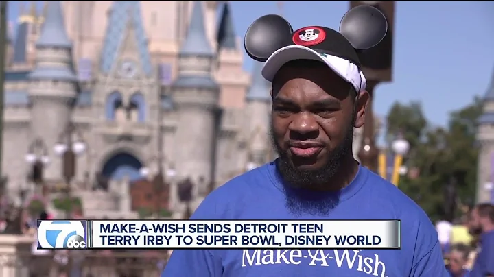 Make-A-Wish sends Detroit teen Terry Irby to Super...