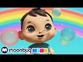 Learn Rainbow Colors - @Lellobee City Farm - Cartoons & Kids Songs | Moonbug Literacy