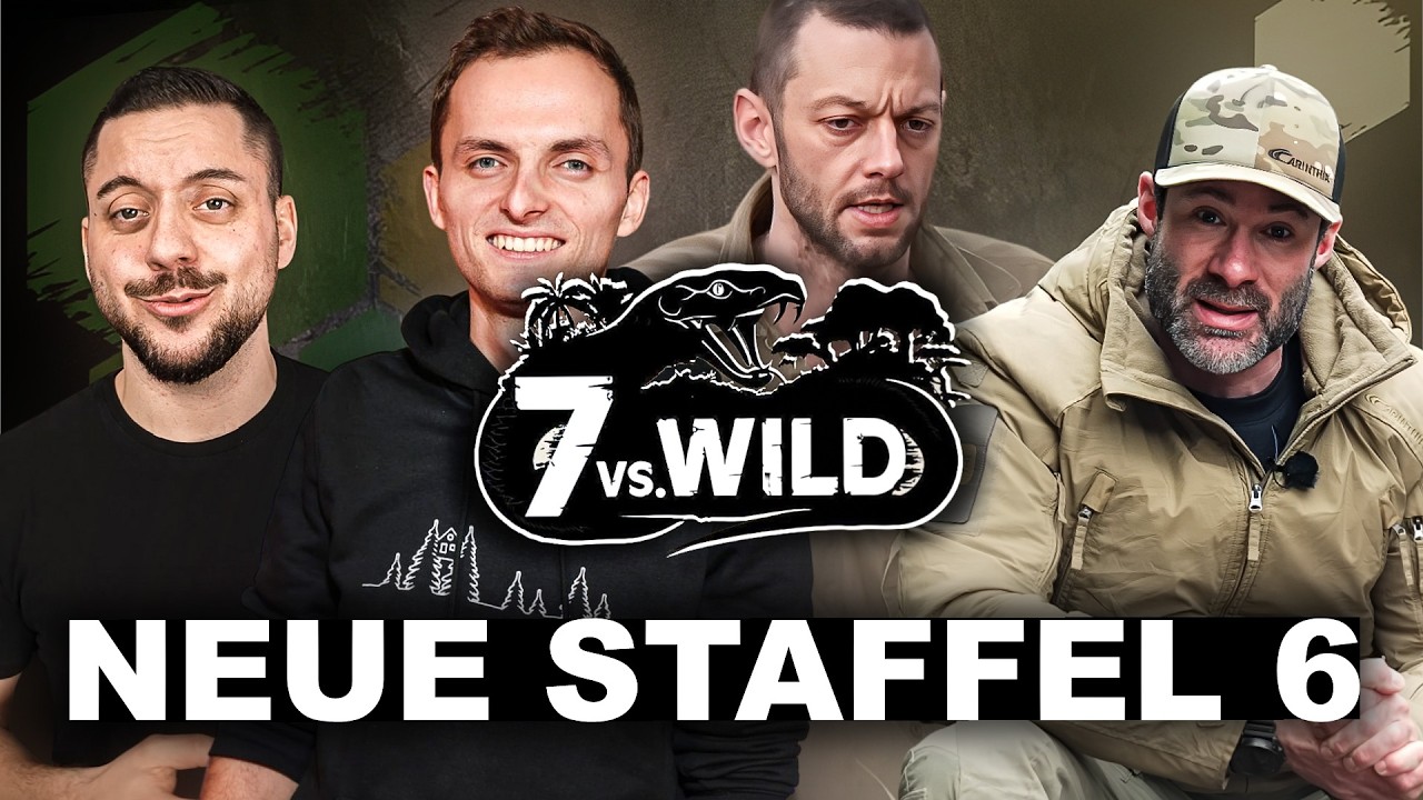 7 vs. Wild Staffel 6 - Die RETTUNG oder UNTERGANG? und neues Format von Max & Johannes mit Otto!