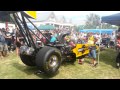 Top Fuel Dragster fire up