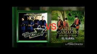 Ⓗ Ariel Camacho y Los Plebes Del Rancho&quot;  VS &quot; Los  Alegres Del Barranco.  Mix