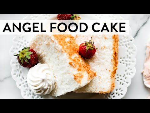 Angel Food Cake In A Loaf Pan - Homemade In The Kitchen