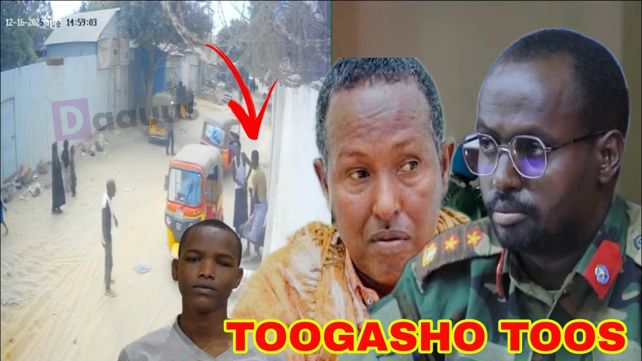 TOOS: Shuute & Ciyaal daroogo taliye 5 xabo ku dhuftay Maxaa kala qabsaday?