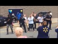 Police dance to Cupid Shuffle at Walmart in Upstate NY