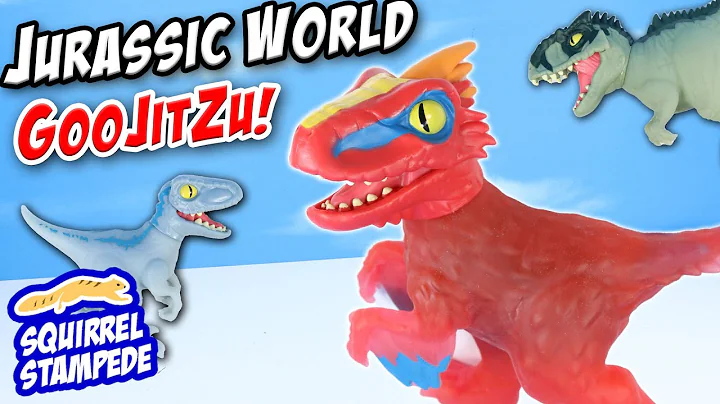 Jurassic World Dominion Giganotosaurus & Pyroraptor Heroes of Goo Jit Zu Review
