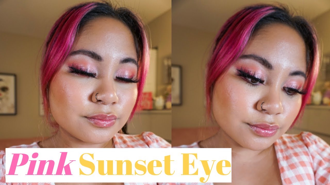 Pink Sunset Eyeshadow (Midas Cosmetics Flower Bomb Palette) | Victoria Briana