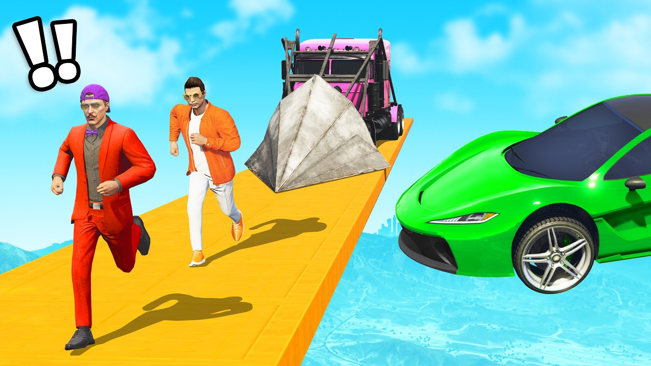 SMASH THE RUNNERS IN GTA 5...