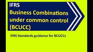 BCUCCs &amp; IFRS Update | Why a New Standard Is Not Coming Yet