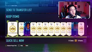 THIS IS WHAT 50x 75+ PLAYER PICKS GOT ME! FIFA 22 Ultimate Team