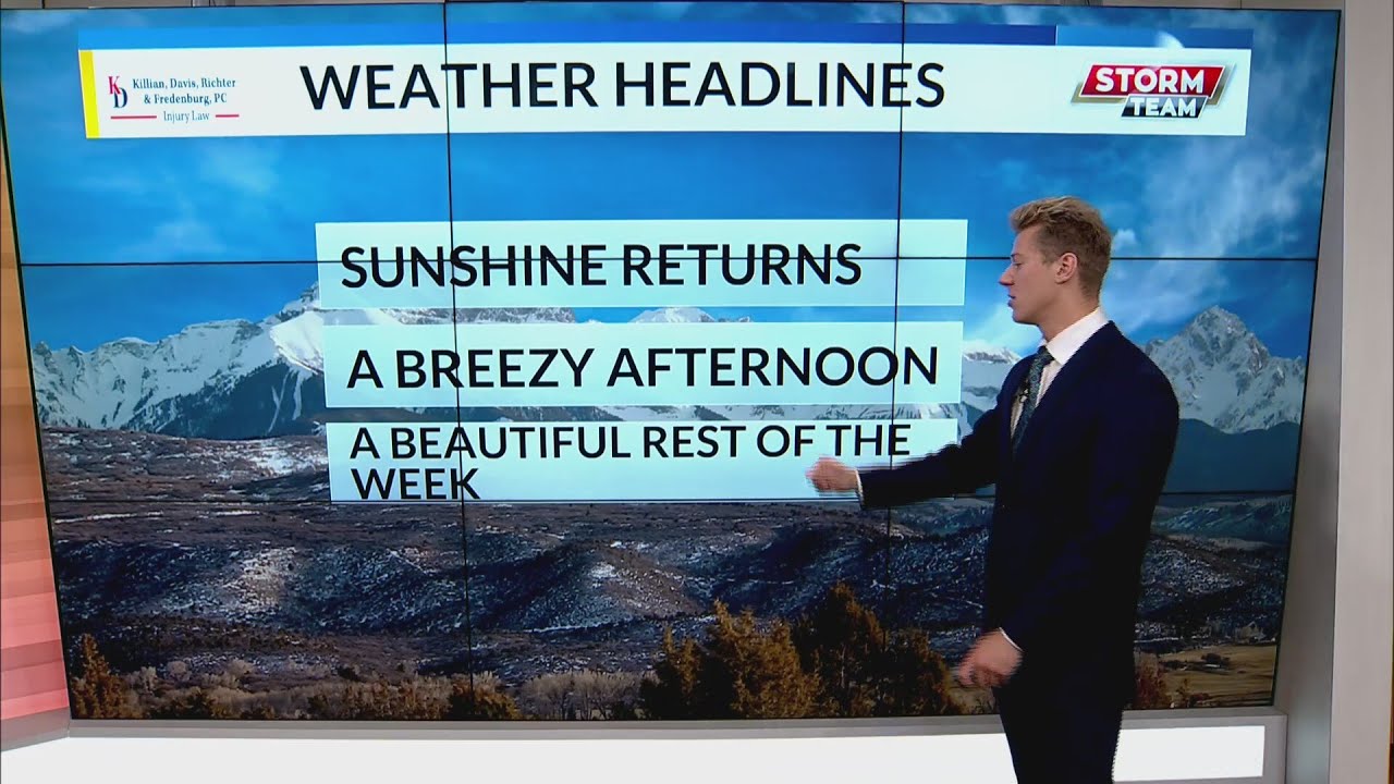 Beautiful conditions throughout the rest of the week - YouTube