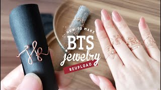 BTS DIY | BTS Jewelry/Jewellery Tutorial (reupload)