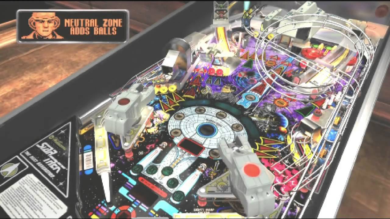 The Pinball Arcade (Xbox One) Star Trek The Next Generation Level Let