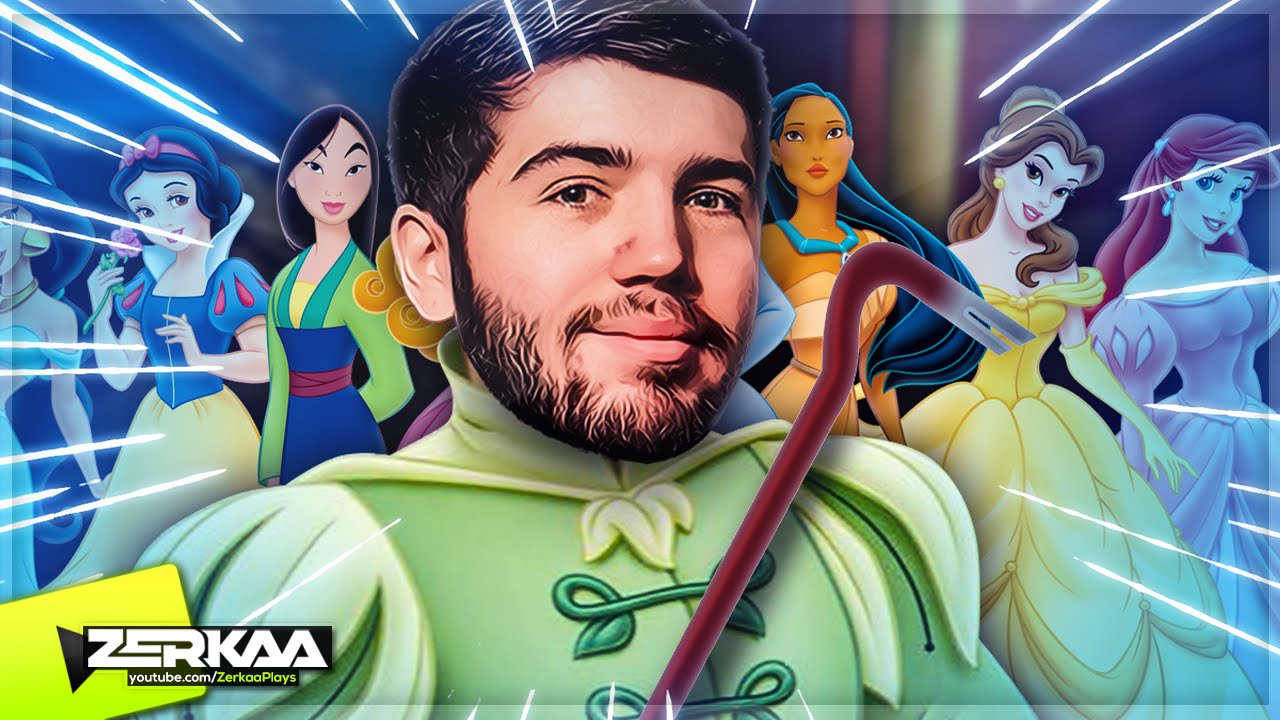 DISNEY PRINCESS DEATH RUN (Garry's Mod Death Run)