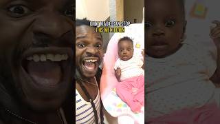 How parents stop a baby from crying 😂#shorts #funnybaby#parenting   #funnyfamily  #relatable