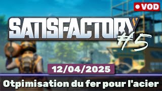 Optimisation de l'apport en fer de l'usine à charbon | Walkthrough Satisfactory FR - [ÉP 5]