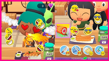 Sushi Roll 3D - Cooking ASMR Game - gameplay walkthrough Day 10 To 13 android & ios