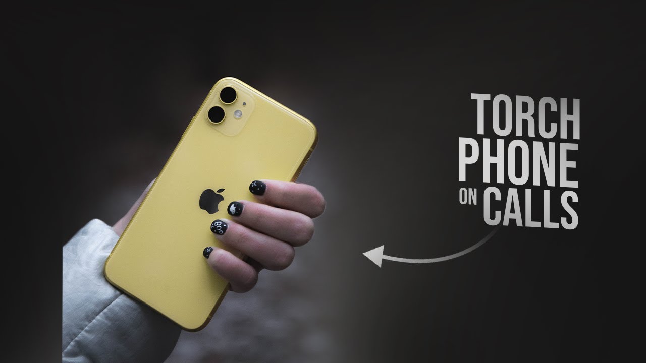 how-to-set-torch-on-call-in-iphone-tutorial-youtube