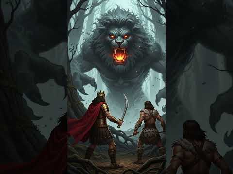 جلجامش وأنكيدو وحارس غابة الأرز شورت شورت أساطير جلجامش أنكيدو أساطير عراقية قصص قديمة