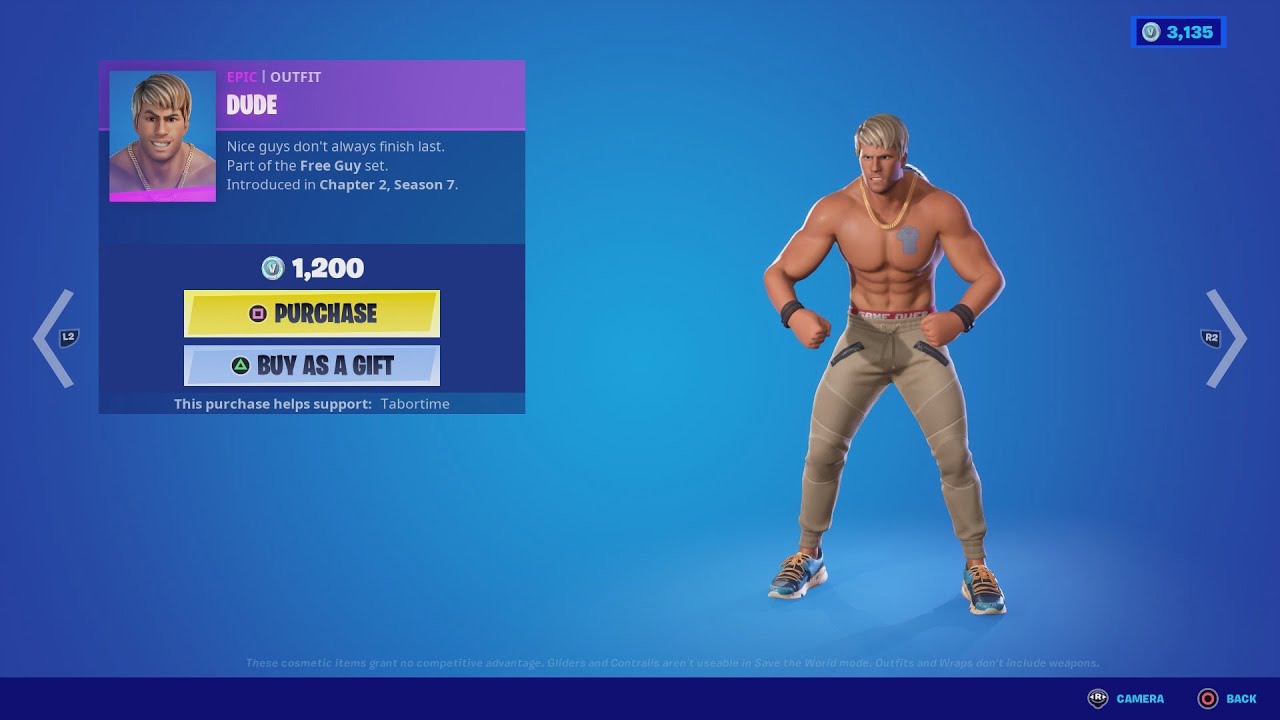Ryan Reynolds DUDE From FREE GUY Is In The Item Shop! 