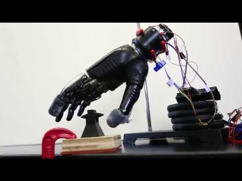 Hopkins researcher develops electronic sensory glove for prosthetics
