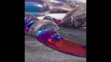 Continue to experiment with simulation in Cinema 4d💎 #motion #animation #3danimation #digital #art