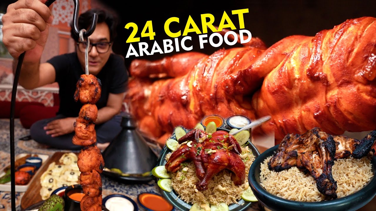 Chicken Shawaya Mandi at Araabaik Shaheen Bagh | Mutton Charsi Kadai | Arabic Kunafa in Delhi