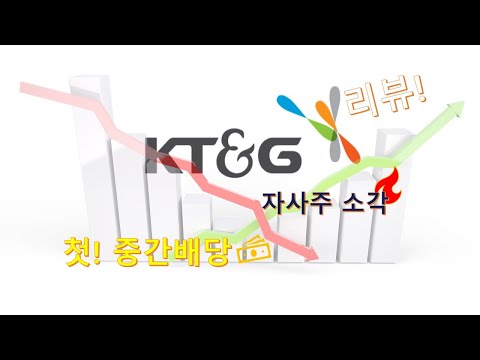 점점 강해지는 주주환원정책 KT G에 대해서 알아보자 