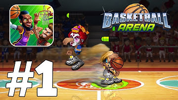 Basketball Arena - Basketball Gameplay Walkthrough Part 1 - (iOS, Android)