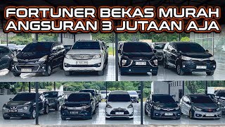 Angsuran Murah Mobil Fortuner Bekas A 3 Jutaan Bergaransi