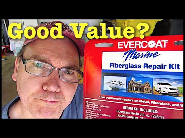 Evercoat Fibreglass Inflatable Boat and Raft Repair Kit