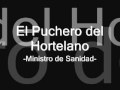 Ministro de Sanidad - El Puchero del Hortelano