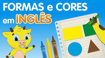 Formas geométricas e Cores em inglês | Figuras geométricas e Cores em inglês