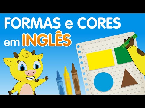 Geometric Shapes and Colors in English