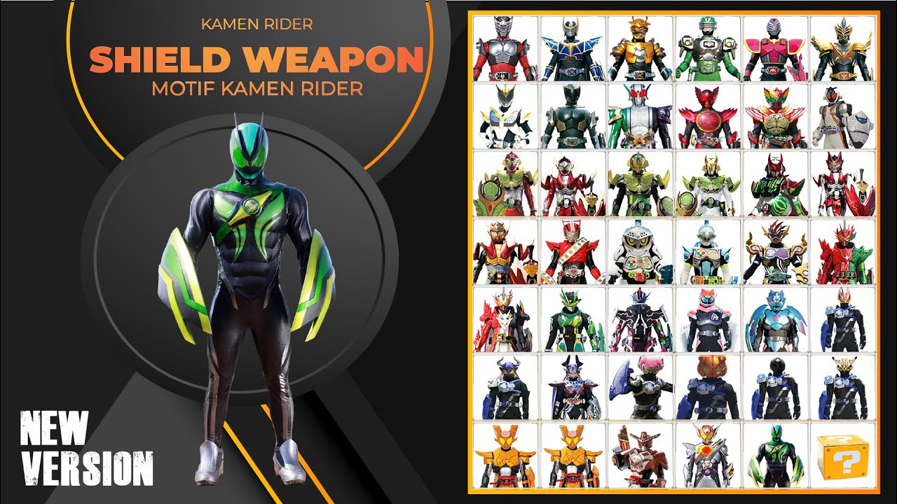 Shield Weapon Motif Kamen Rider