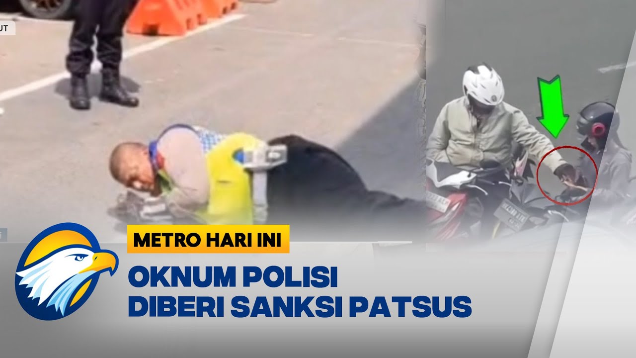 Viral! Oknum Polisi di Medan Terekam Lakukan Pungli ke Pengendara Motor - [Metro Hari Ini]