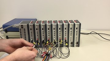 EEG Video 12: Attach electrodes to Biopac Unit