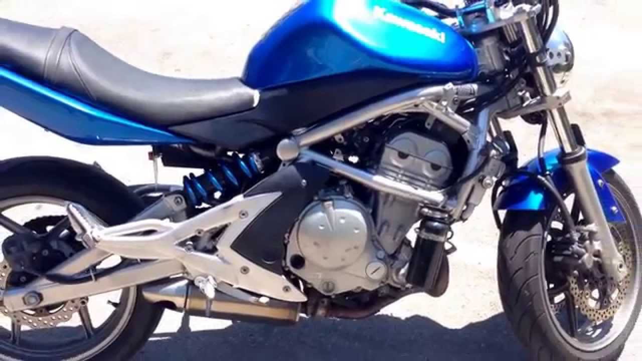 Fabel radiator effektiv Kawasaki Ninja 650r 2007 - YouTube