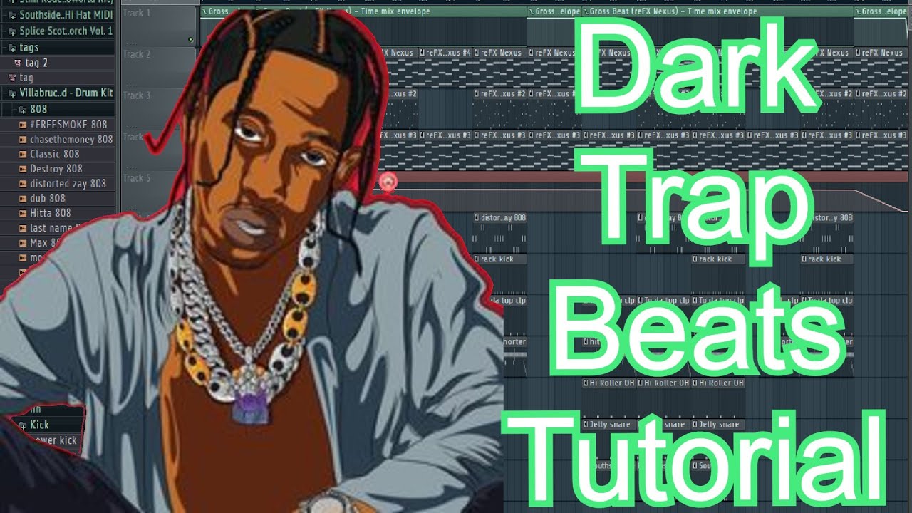 Making Dark Trap Beats From Scratch | FL Studio 11 Tutorial - YouTube