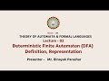Master DFA Theory & Formal Languages: Definition & Representation Explained ✨