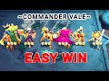 MAIN COMBO BRUISER PALING MUDAH DI MCGG !! COMMANDER VALE