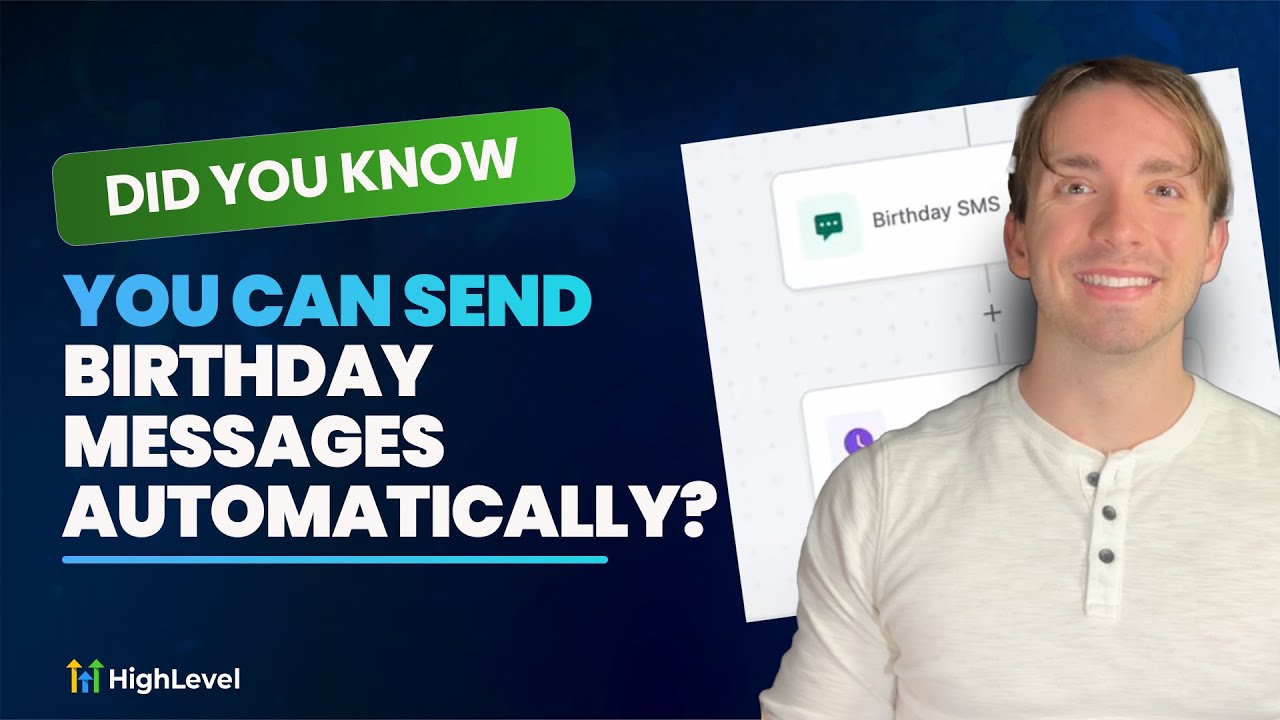 Did You Know You Can Send Birthday Messages Automatically? - YouTube