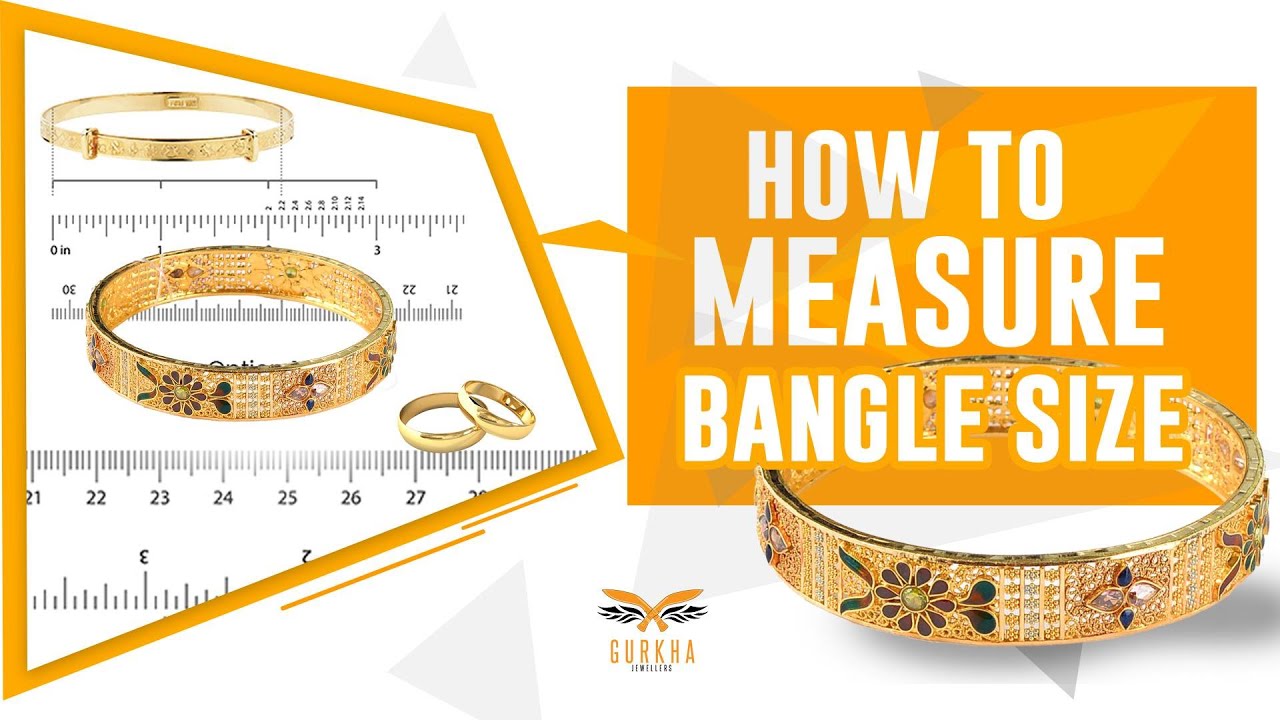 Easiest Way To Measure Bangle Size At Home YouTube