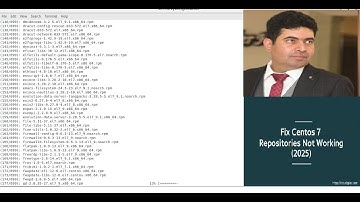 Fixing Repository Errors in Centos 7 | yum update Issues Resolved | English
