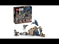 LEGO Star Wars 75373 Ambush on Mandalore Battle Pack Review rápido do set.