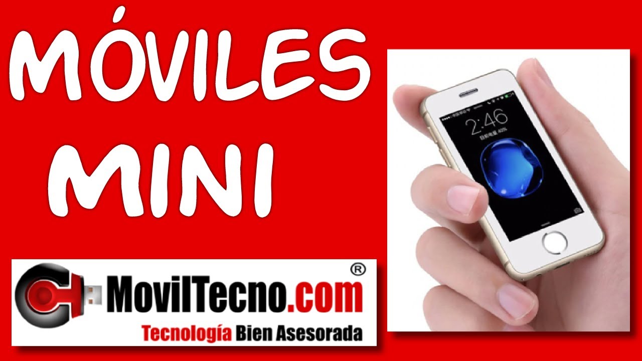 Mini Móviles pequeños con WhatsApp – MovilTecno.com 