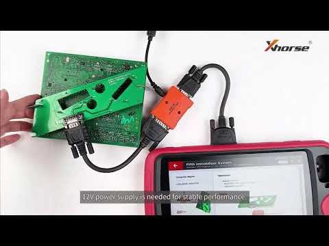 Xhorse Audi BCM2 Adapter with Key Tool Plus Use Guide