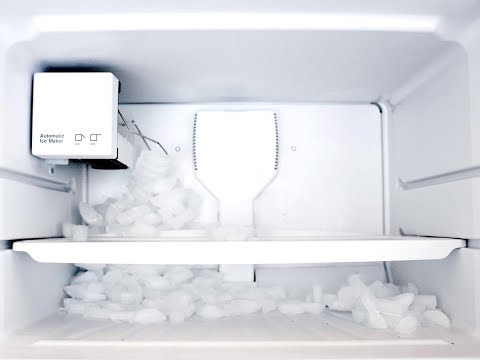 How to Install Ice Maker Box Whirlpool, Frigidaire Refrigerators 